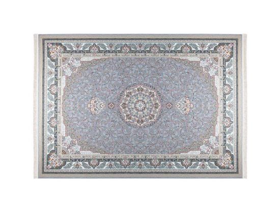 تصویر فرش پاتریس طرح طاووس رنگ فیلی 1500 شانه